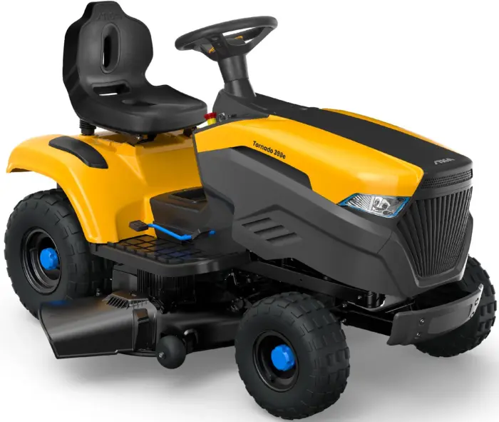 Stiga Akku-Rasentraktor Tornado 398e – Modell 2025